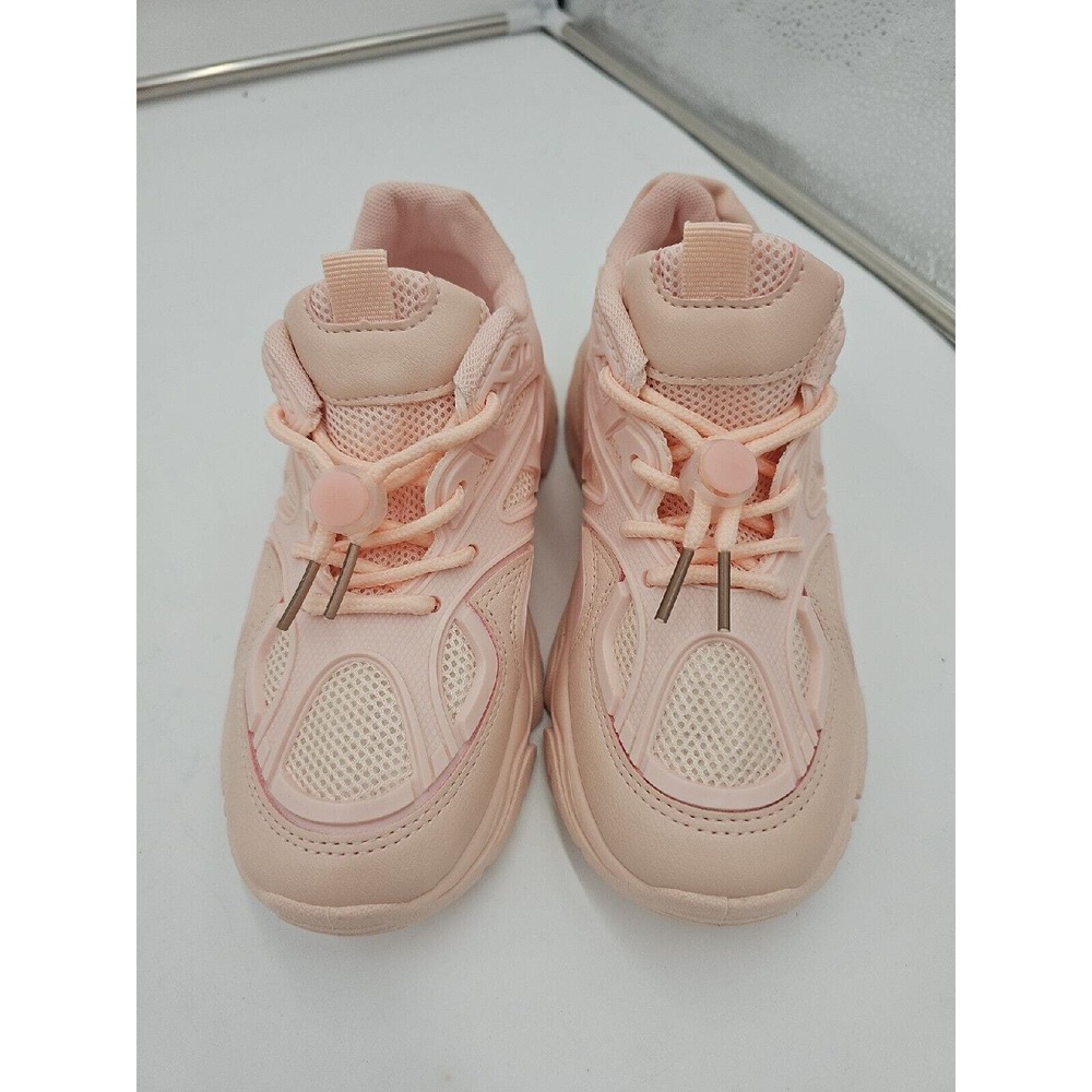 Girls Lace Up With Lace Lock Sneakers Size EU29/US12.5